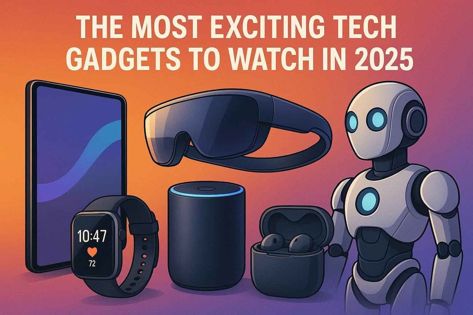 Discover the tech gadgets set to revolutionize your life—from AI-powered smart homes to immersive displays and intelligent personal tech. Your guide to what's next.
